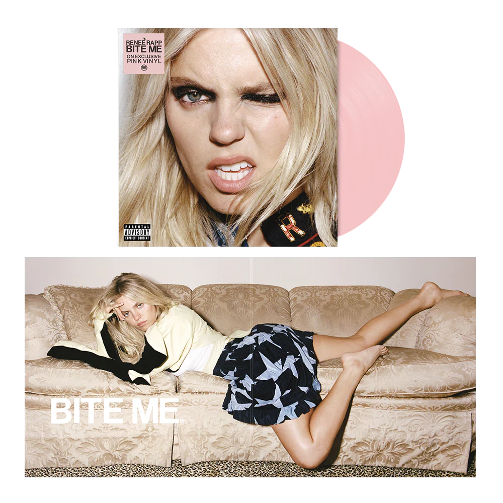 BITE ME Exclusive Baby Pink Vinyl with Alternate Cover - Image 3