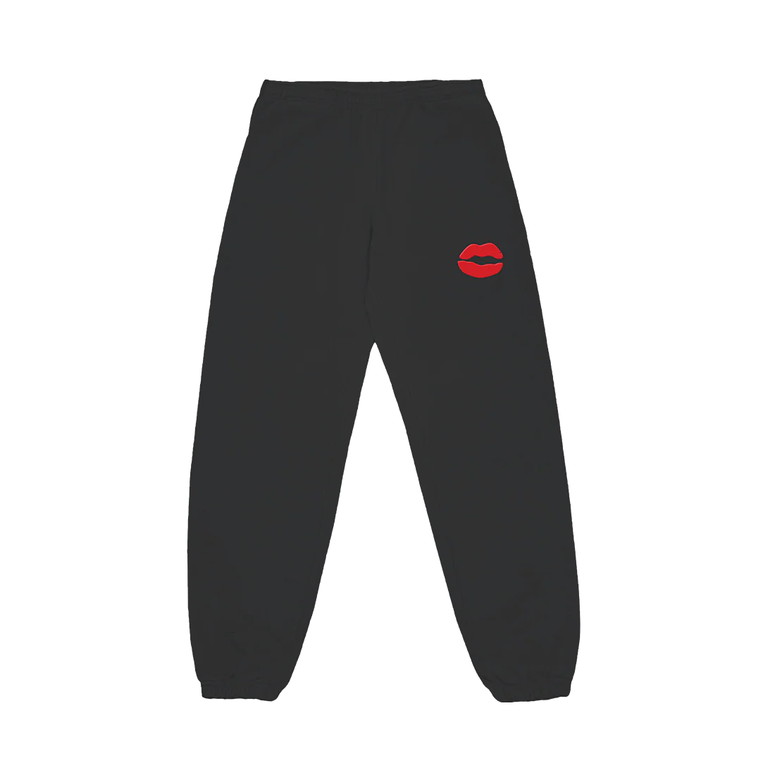 Kiss Sweatpants (Black) - Image 5