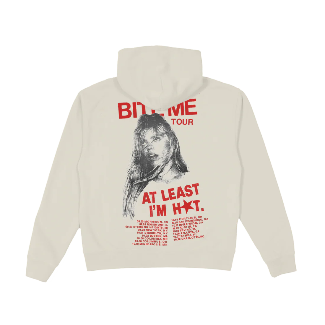 TOUR DATE BACK ZIP HOODIE - Image 3