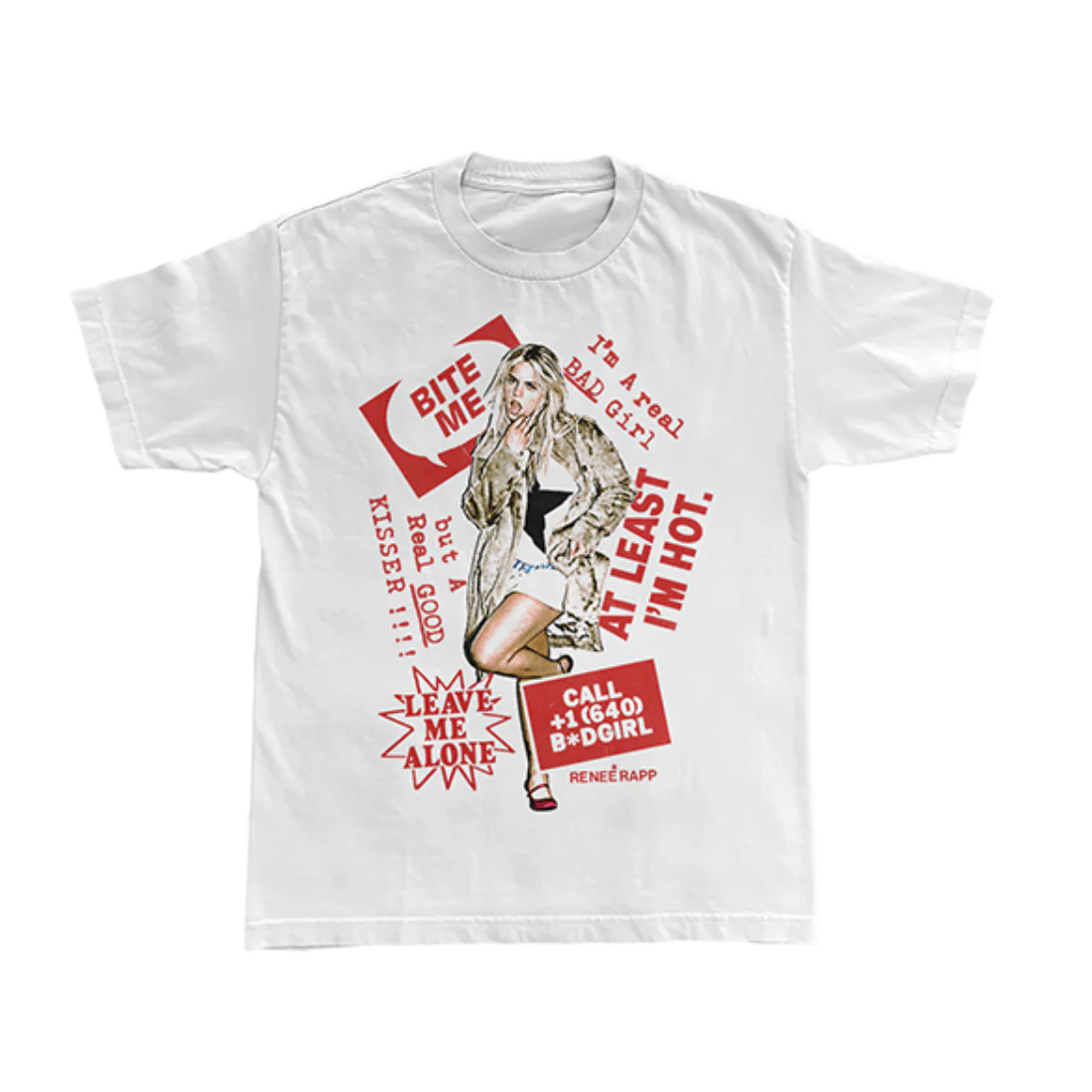 WHITE DATE BACK TOUR TEE - Image 2